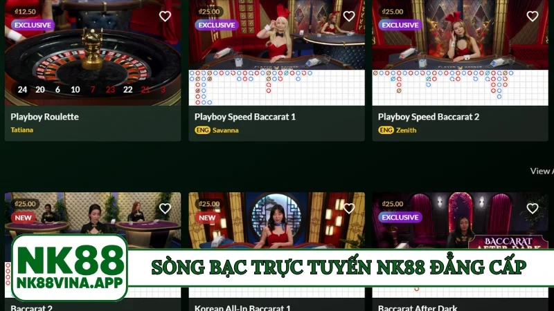 Sòng bạc trực tuyến NK88